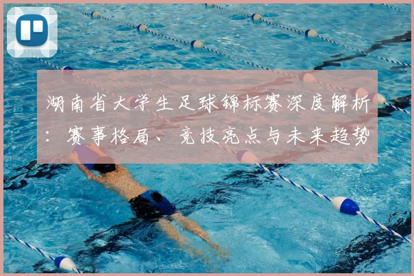 湖南省大学生足球锦标赛深度解析:赛事格局、竞技亮点与未来趋势